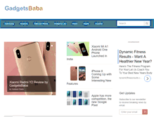 Tablet Screenshot of gadgetsbaba.com